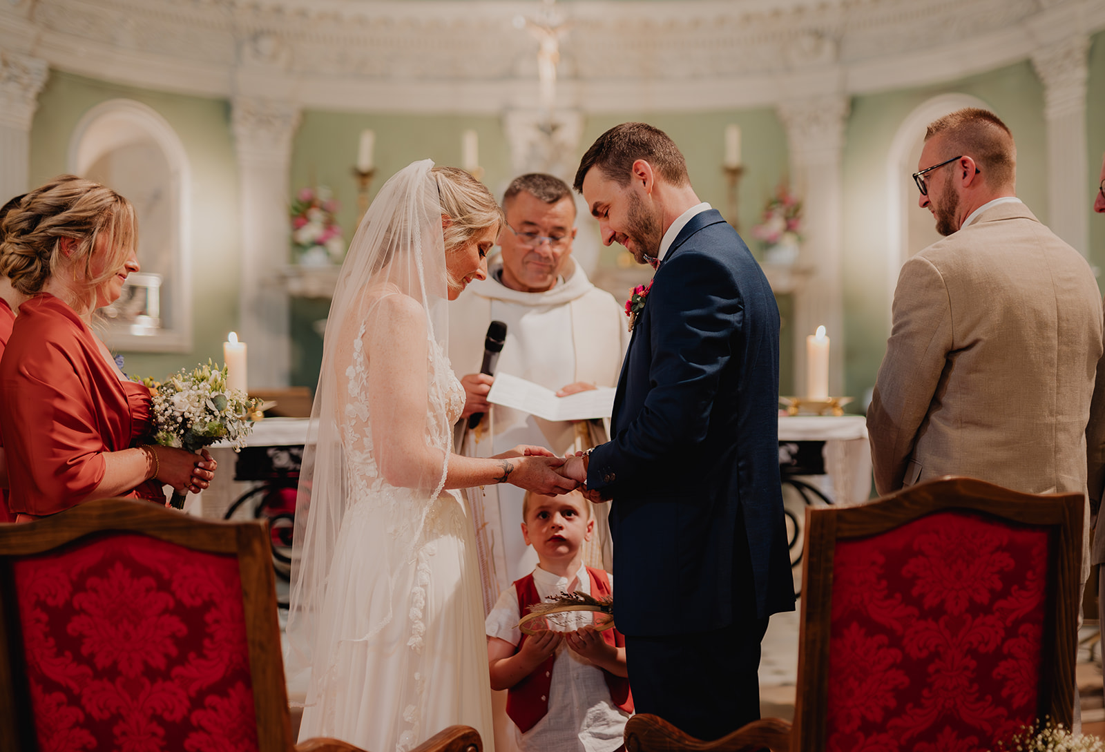 Cérémonie religieuse à l’église de Vence