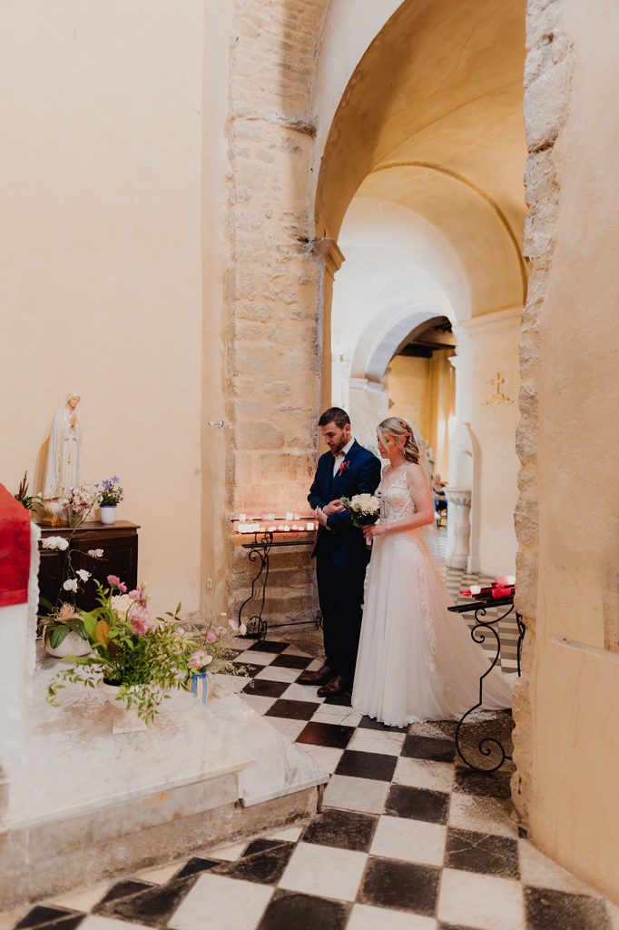 Cérémonie religieuse à l’église de Vence