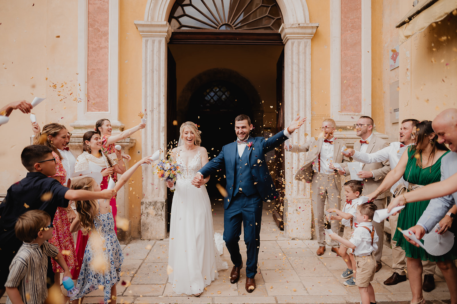 Cérémonie religieuse à l’église de Vence