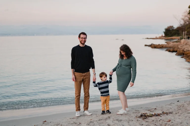 Séance photo grossesse famille Antibes