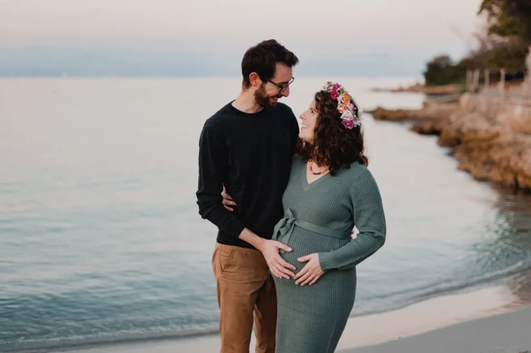 Séance photo grossesse famille Antibes