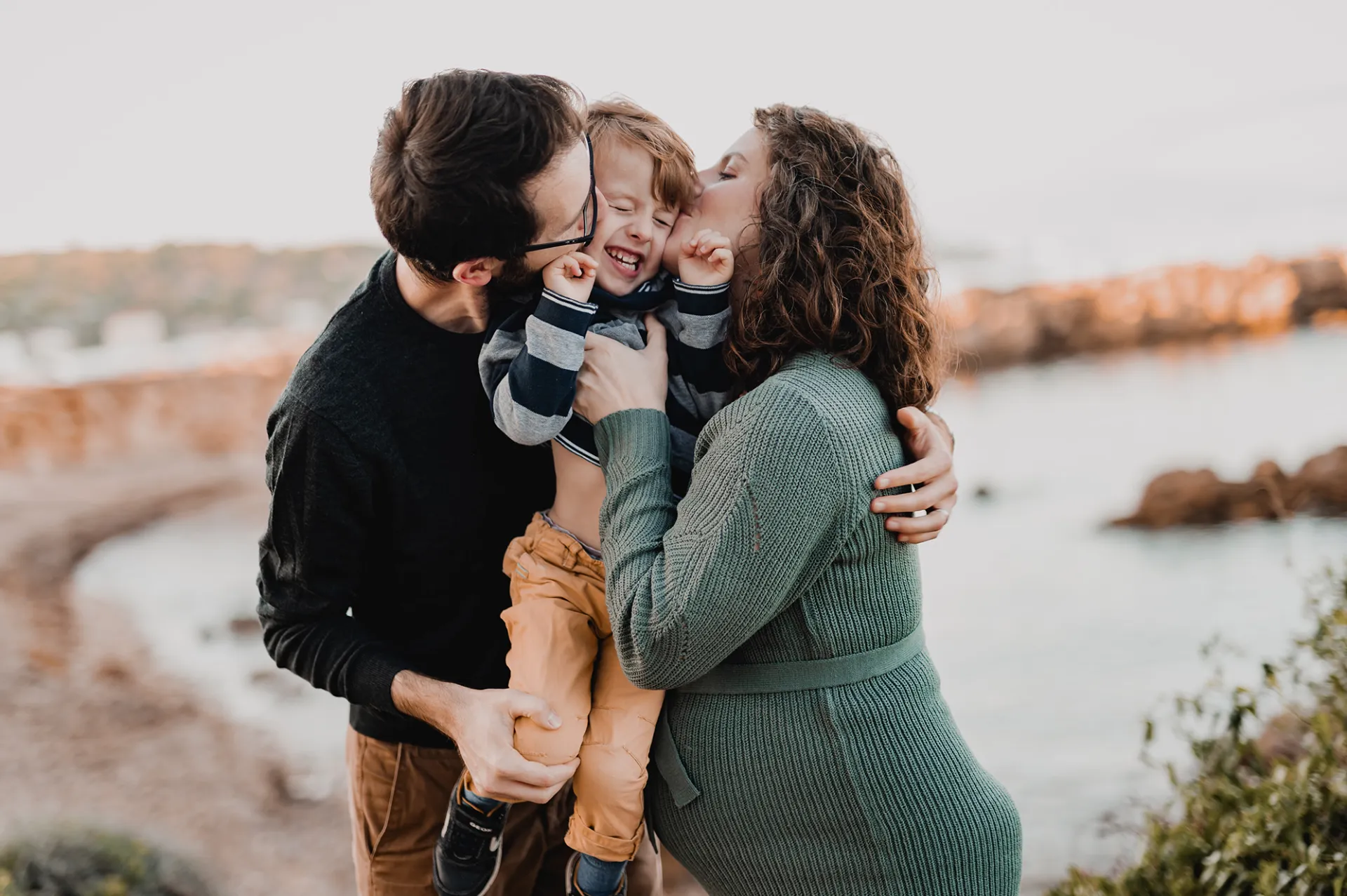 Séance photo grossesse famille Antibes