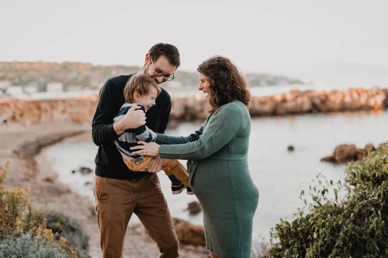 Séance photo grossesse famille Antibes