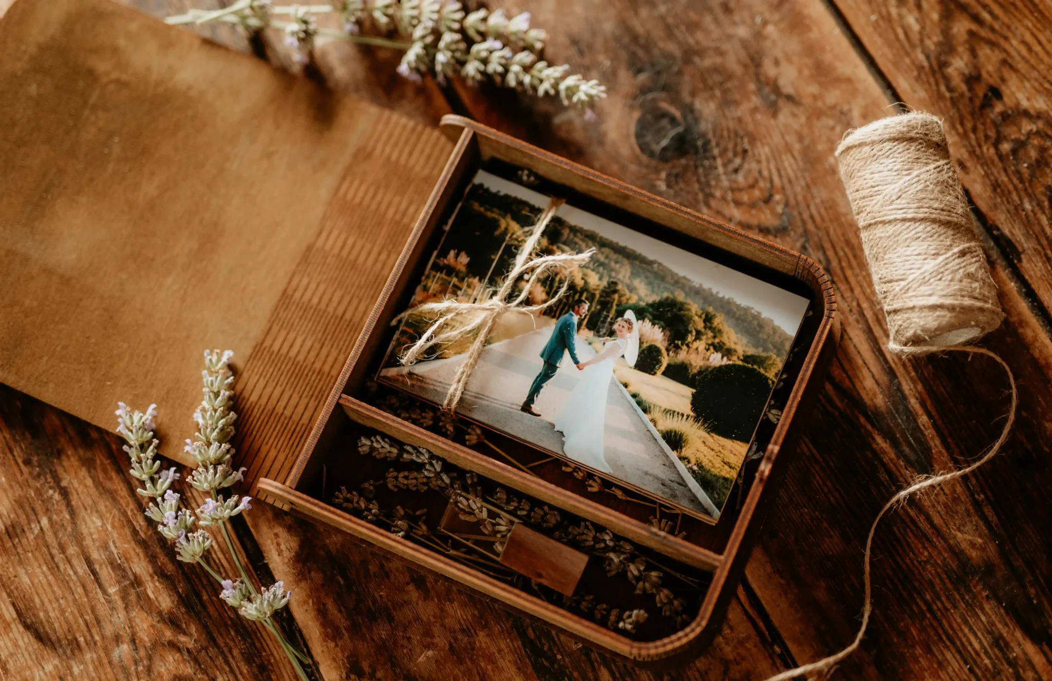 Coffret USB photographe de mariage PACA