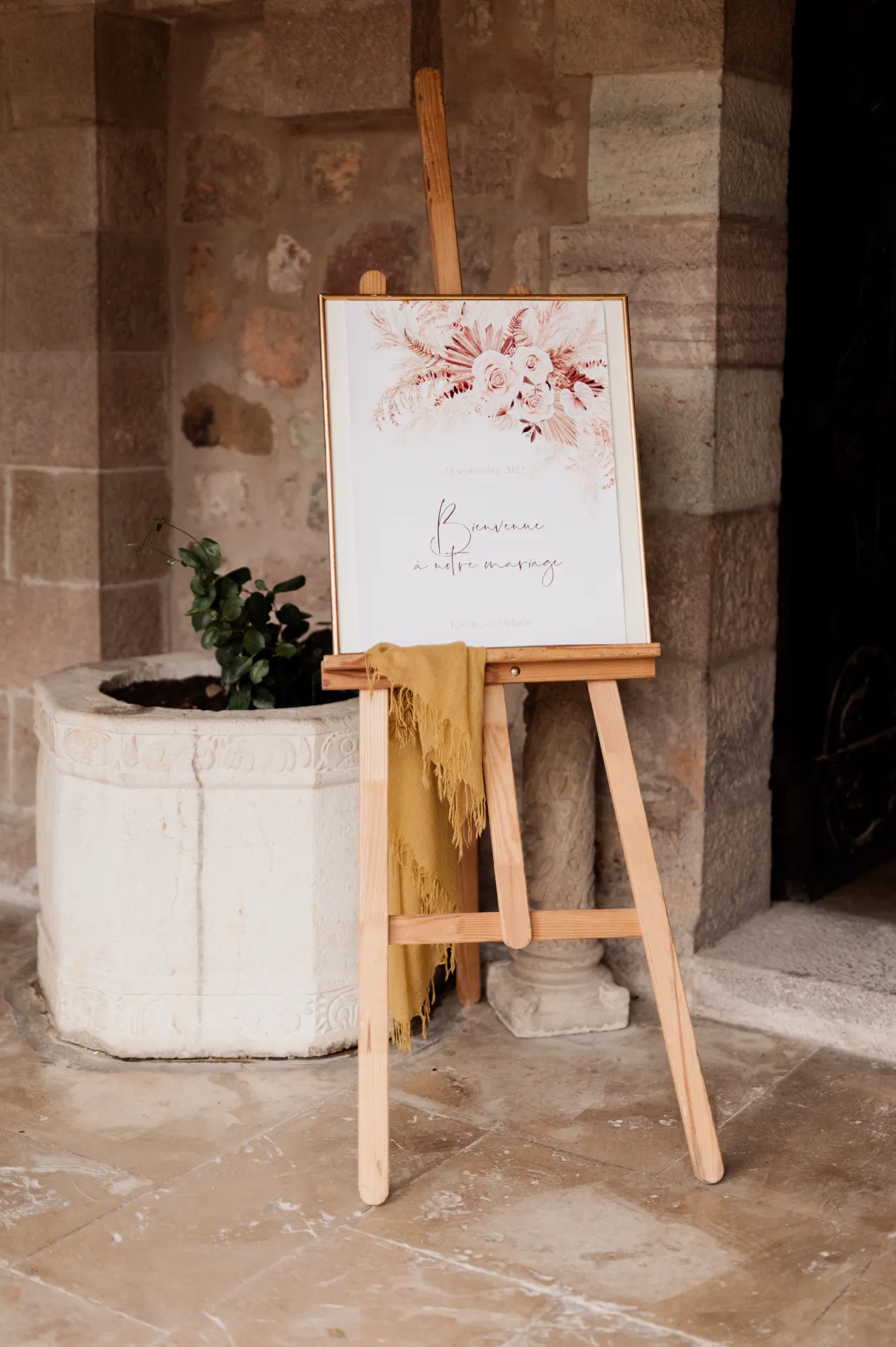 Photographe de mariage au Château la Napoule
