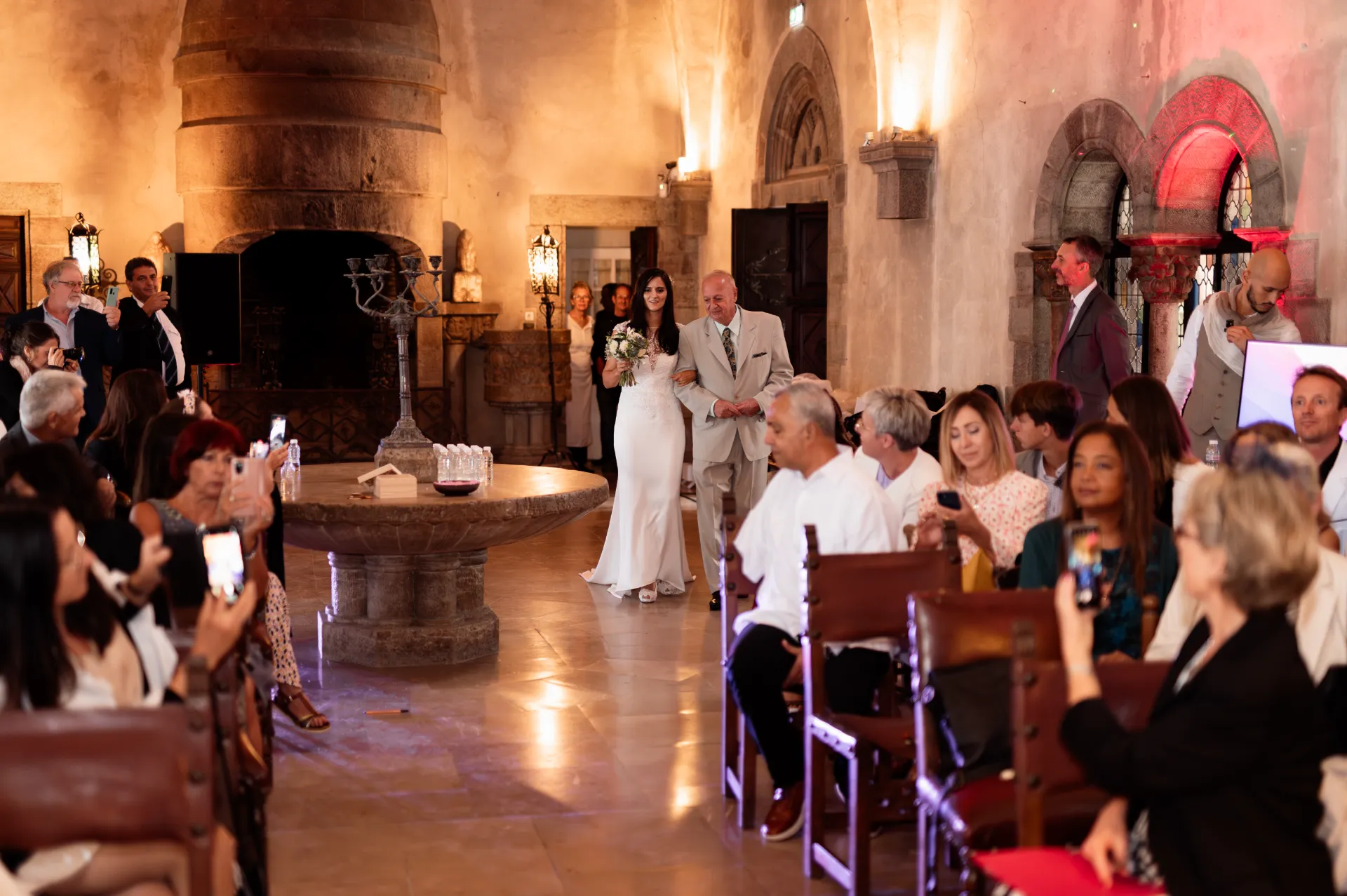 Photographe de mariage au Château la Napoule