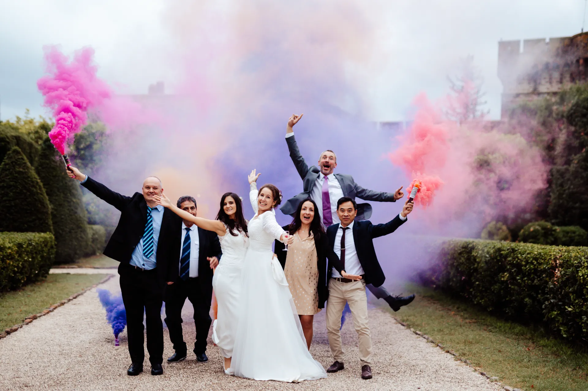 Photographe de mariage au Château la Napoule