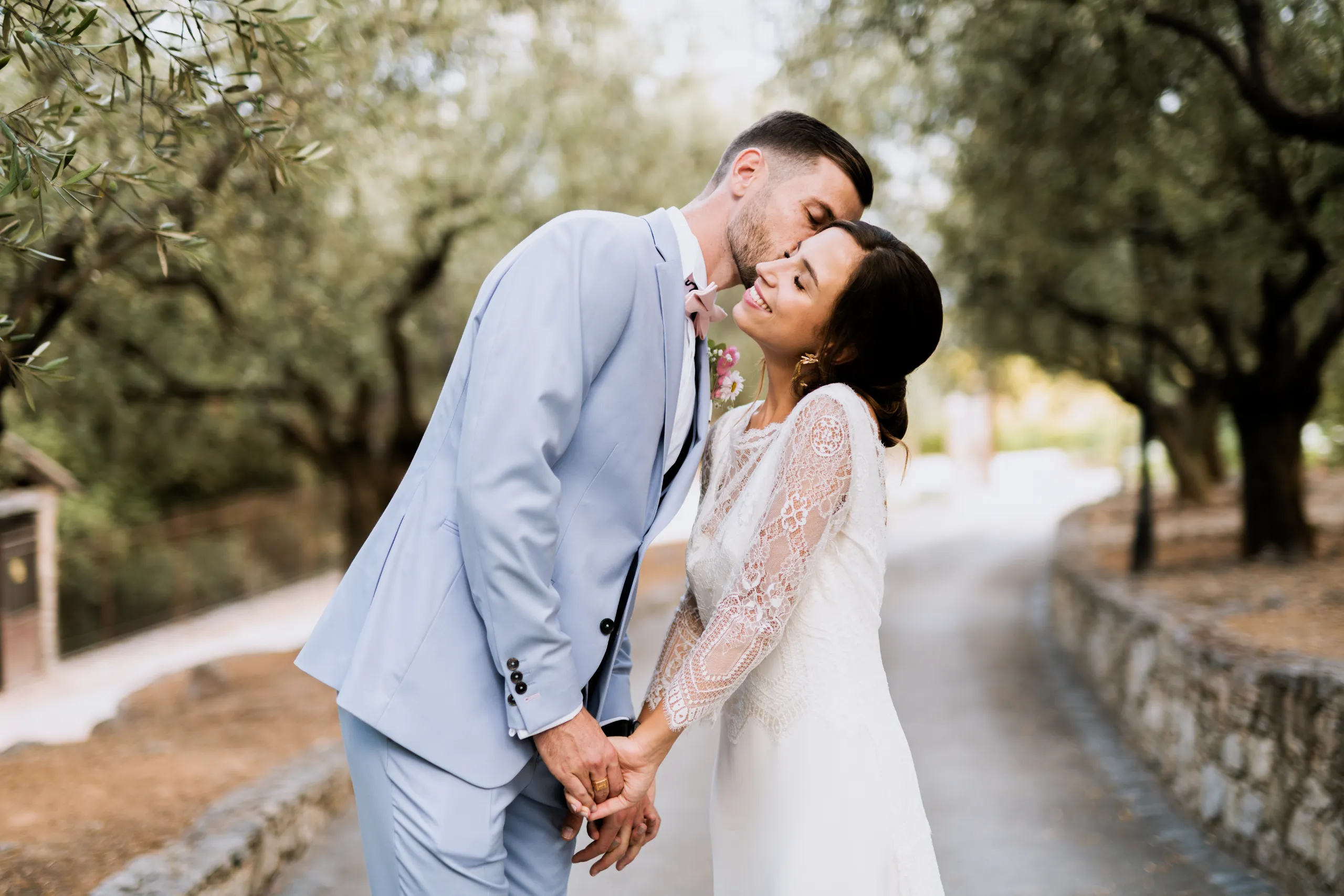 Photographe de mariage au Château Rasque, Provence