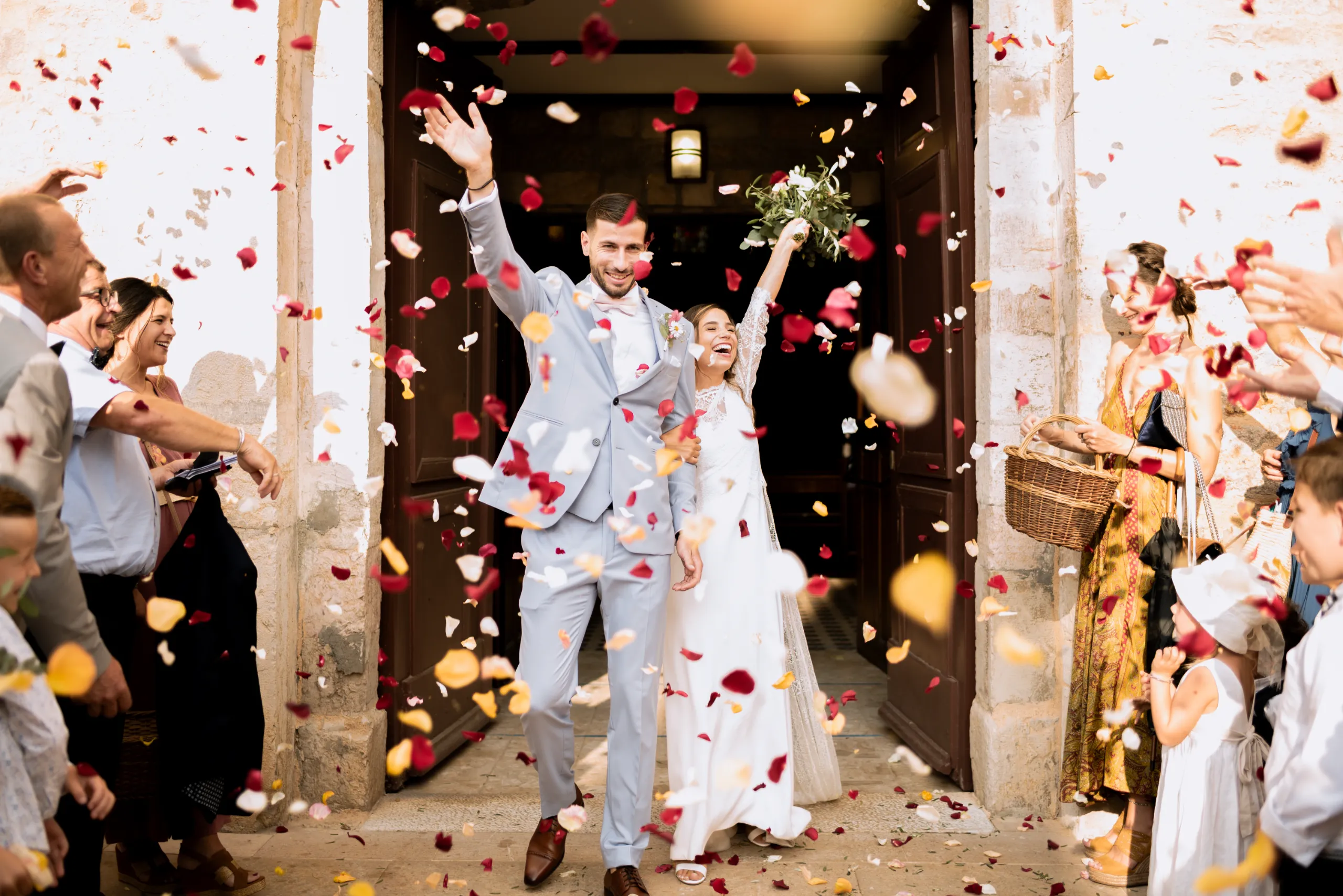 Photographe de mariage au Château Rasque, Provence