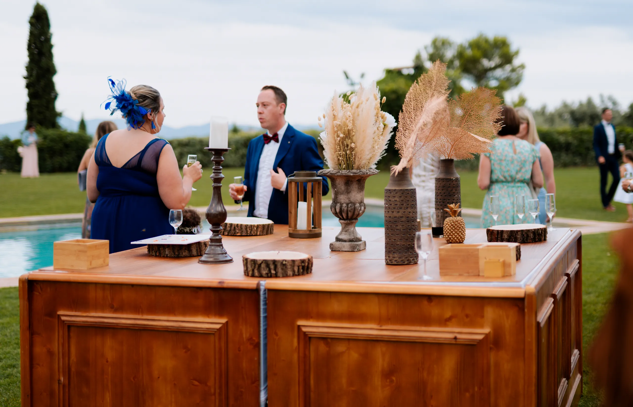 Photographe de mariage au Château Rasque, Provence