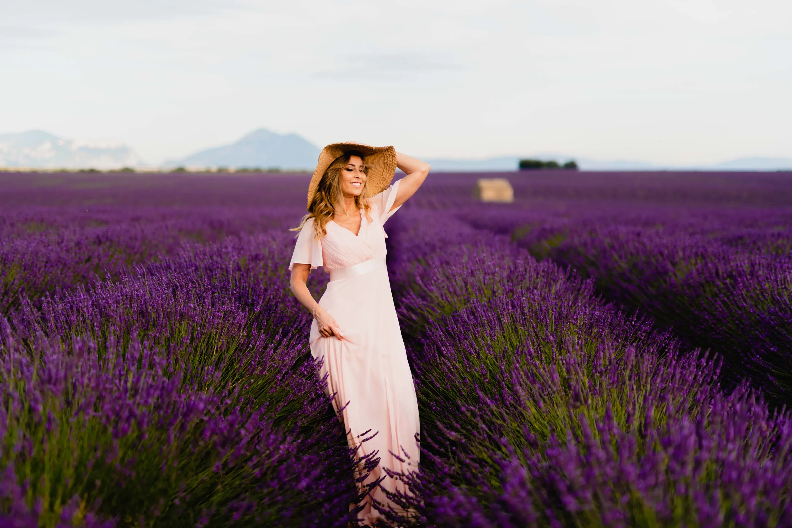 Séance photo Champs lavande Valensole - Photographe Provence