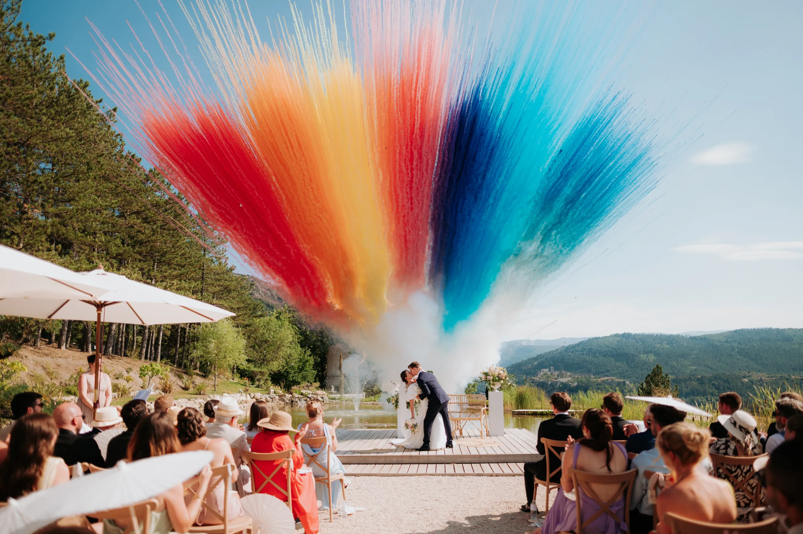 Photographe mariage Mas des cinqs fontaines sisterons 04
